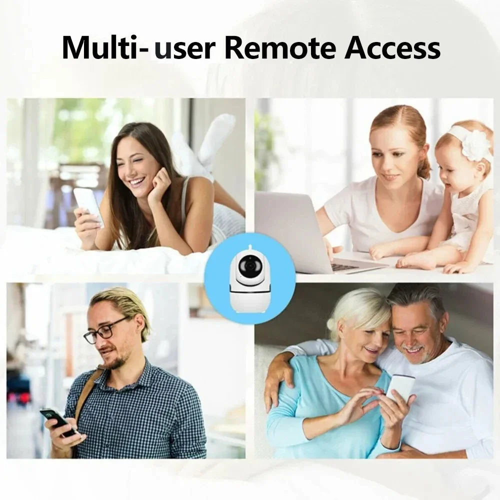 IP Camera Ftycamp Plus Smart Home 1080P HD Security Camera Auto Tracking Network Wireless Surveillance Night Vision WiFi Camera