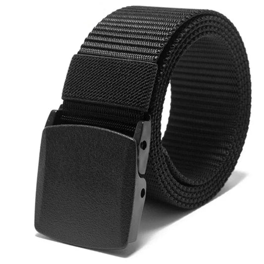 Automatic Buckle Nylon Belt Male Tactical Belt Mens Waist Canvas Belts Cummerbunds High Quality Strap