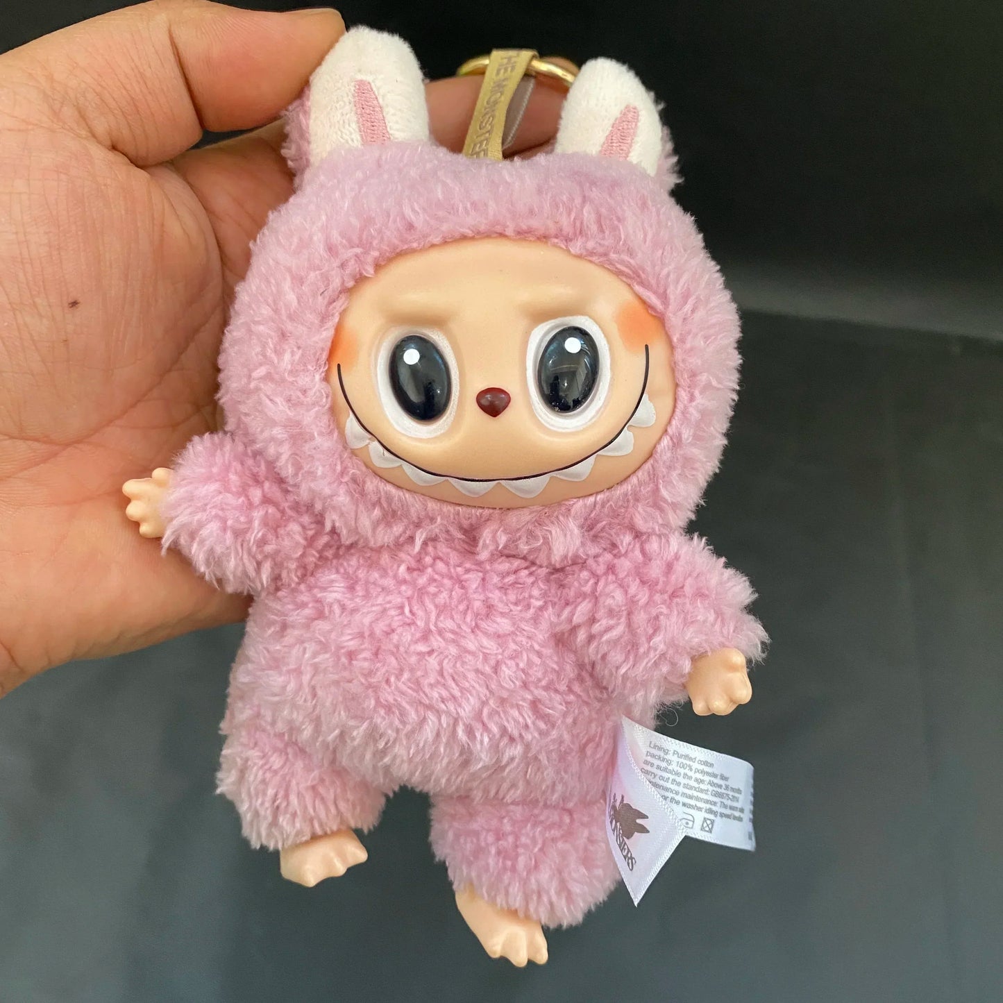 1:1High Quality Macaron The Monsters Labubu Party Vinyl Plush Blind Box Decorative Surprise Box Doll Collection Birthday Gift