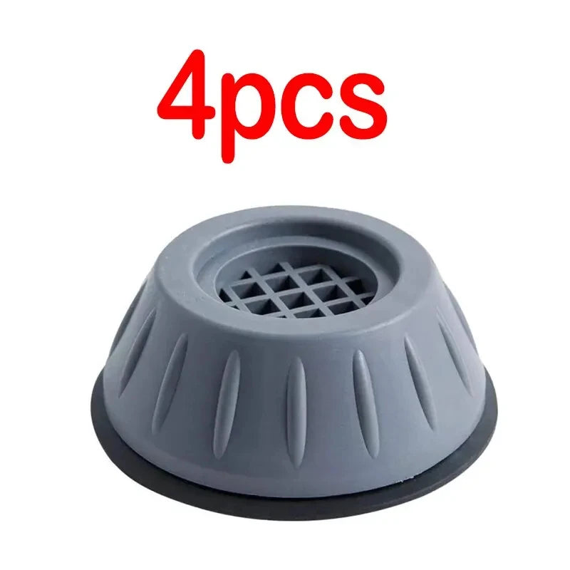 4pcs Anti Vibration Feet Pads Rubber Mat Slipstop Silent Dampers Stand Universal Washing Machine Refrigerator Furniture Foot Pad