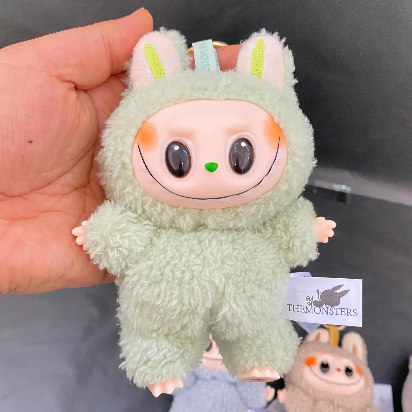 1:1High Quality Macaron The Monsters Labubu Party Vinyl Plush Blind Box Decorative Surprise Box Doll Collection Birthday Gift