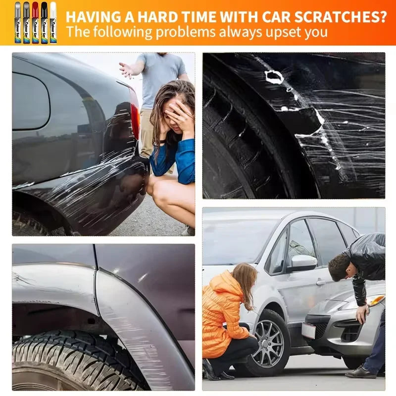 Car High Gloss Paint Touch Up Pen Cars Scratch Repair Pen Filler Remover Tyre Paint Marker Auto Styling Scratch Repair Care Tool