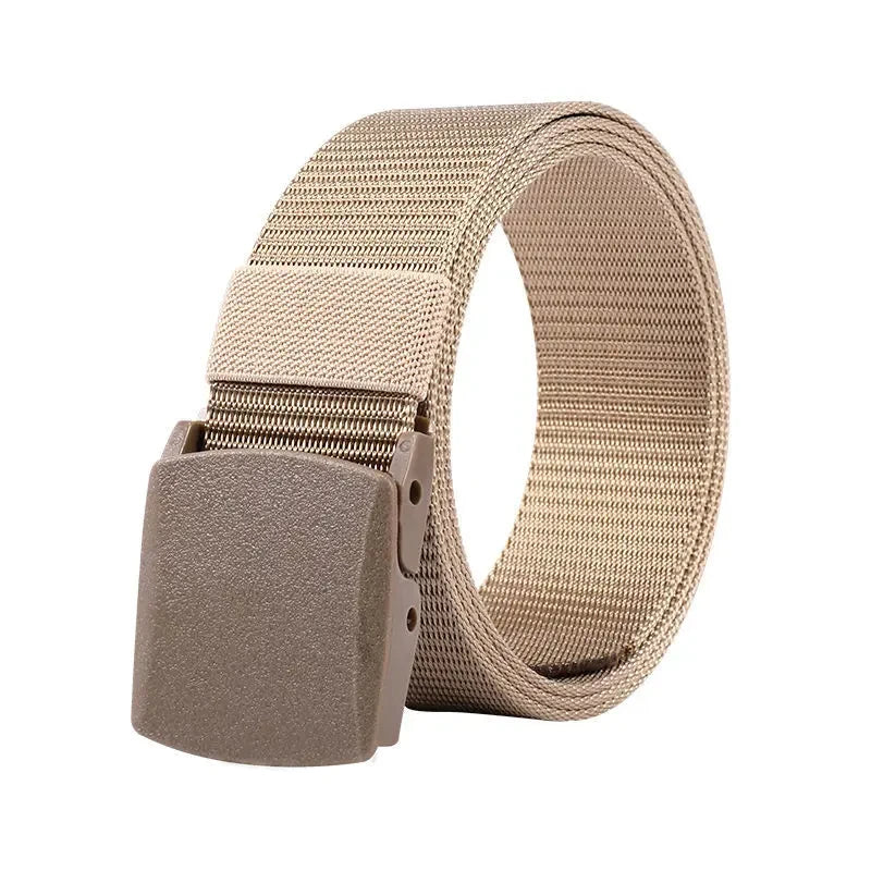 Automatic Buckle Nylon Belt Male Army Tactical Belt Mens Military Waist Canvas Belts Cummerbunds High Quality Strap