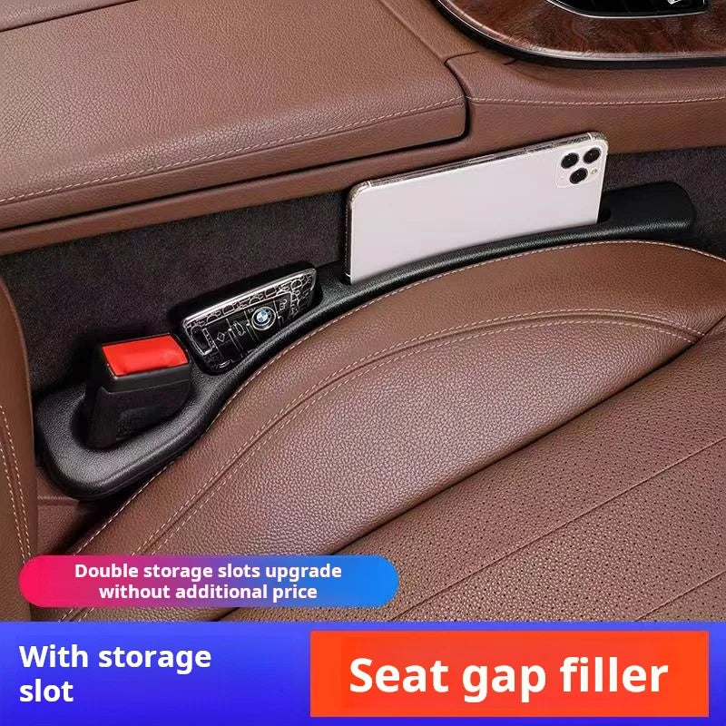 2Pcs Car Seat Gap Filler Side Seam Plug Strip Leak-proof Filling Strip Car Seat Gap Interior Universal Decoration Supplies