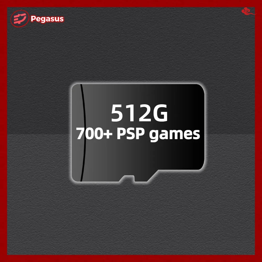 Game Card For Ayaneo Pocket S Memory TF Retro Games PS2 PSP PS1 3DS Android Handheld Gaming Console Gaming SD Card Pegasus G