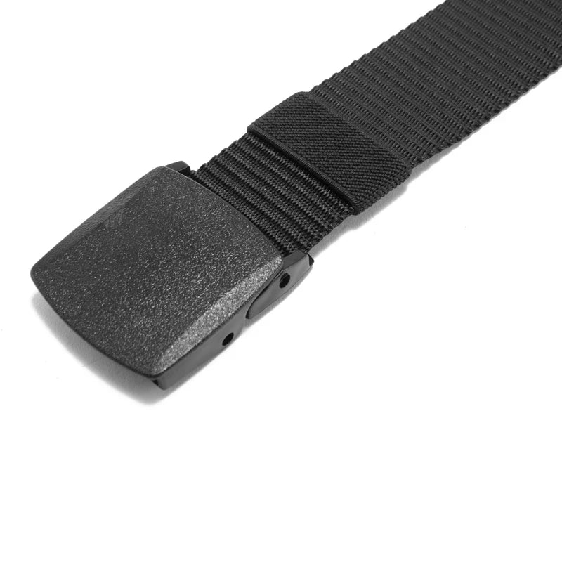 Automatic Buckle Nylon Belt Male Tactical Belt Mens Waist Canvas Belts Cummerbunds High Quality Strap