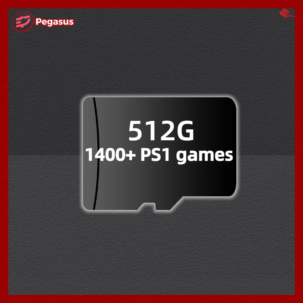 Game Card For Ayaneo Pocket S Memory TF Retro Games PS2 PSP PS1 3DS Android Handheld Gaming Console Gaming SD Card Pegasus G