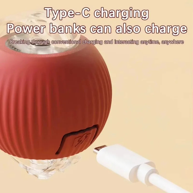 Cat interactive toys, electric automatic ball, cat/cat toys, pets, smart automatic trailers, rechargeable