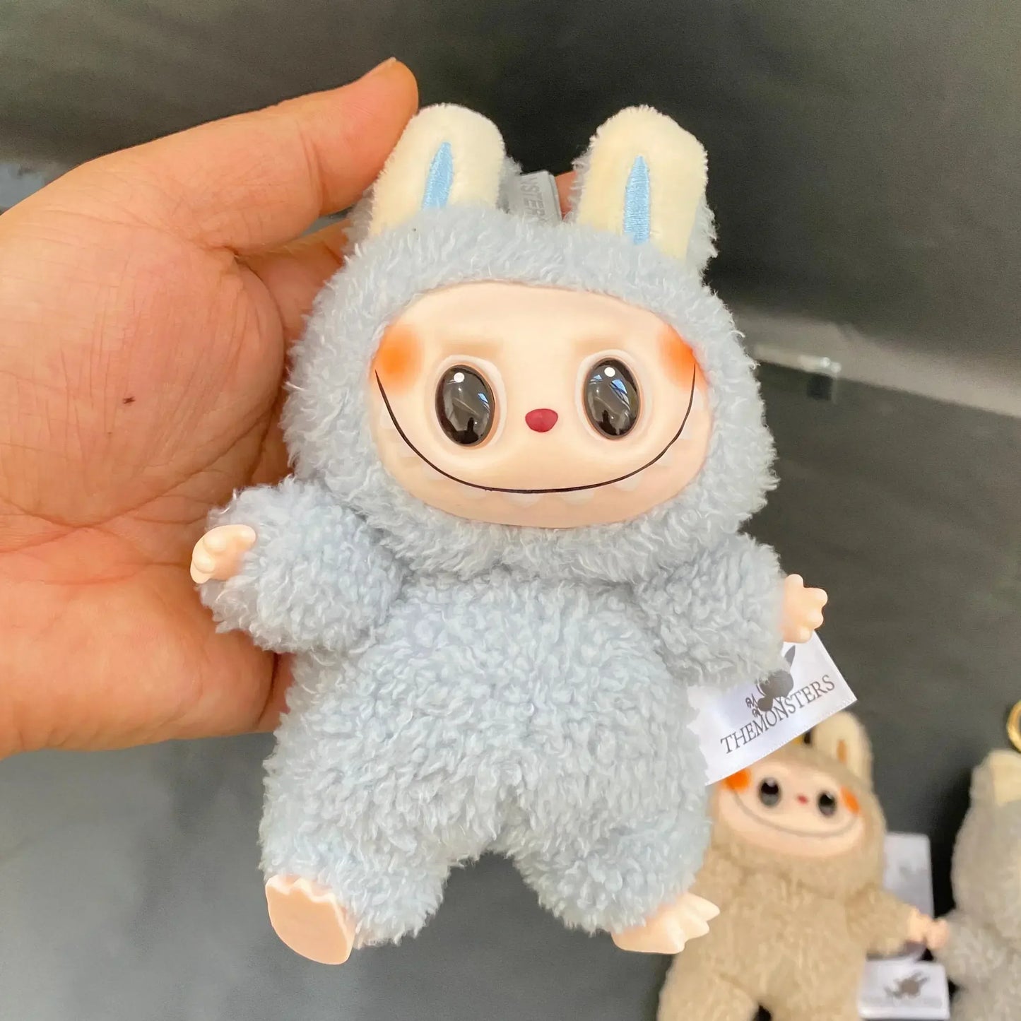 1:1High Quality Macaron The Monsters Labubu Party Vinyl Plush Blind Box Decorative Surprise Box Doll Collection Birthday Gift