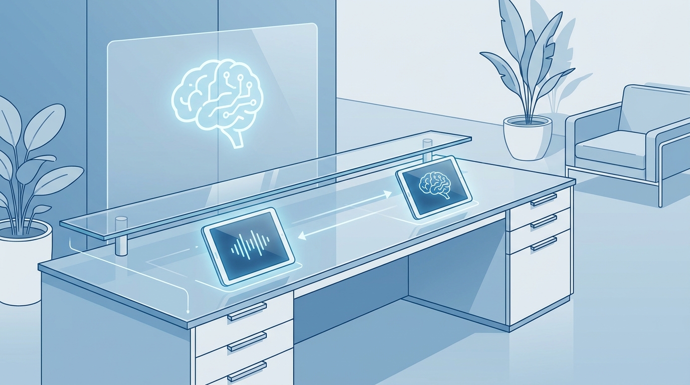 AI receptionist — demelos enterprise AI