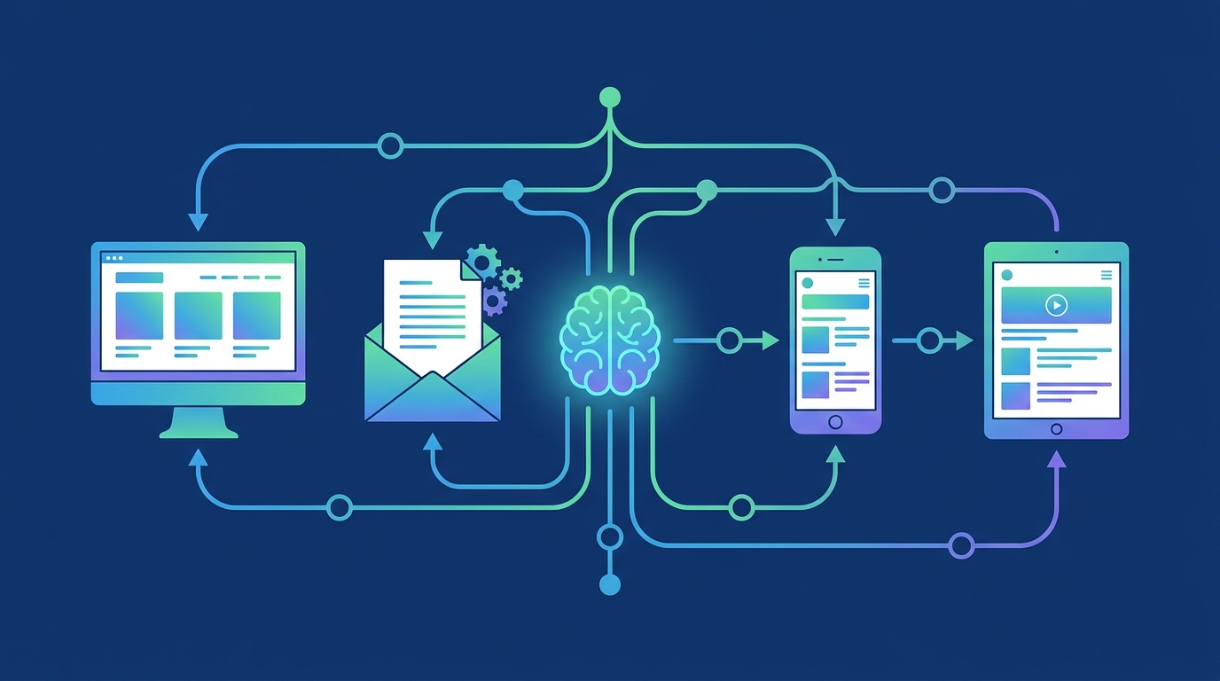 Personalized recommendation engines surfacing the next best product for each customer